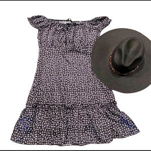 Off the Shoulder Floral Dress